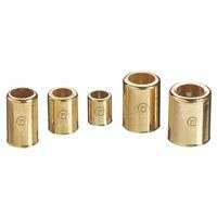 Brass Hose Ferrules, 0.562 in I.D.