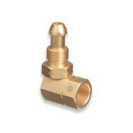 Brass Cylinder Adaptors, From CGA-510 POL Acetylene To CGA-510 POL Acetylene 90