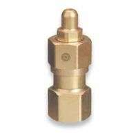 Brass Cylinder Adaptors, From CGA-346 Air To CGA-580 Nitrogen