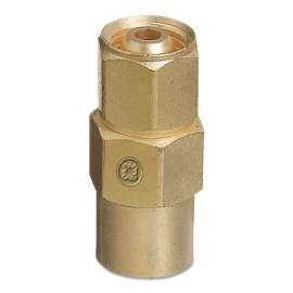 Inert Arc Hose & Torch Adapters, Brass, Straight, Female/Female, RH to RH