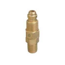 Inert Arc Hose & Torch Adapters, Brass, Straight, Male/Male, RH