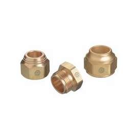 Torch Tip Nut Replacements, Brass, 7/8 in - 20, Hex, Female