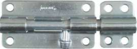 4" HD Zinc Barrel Bolt
