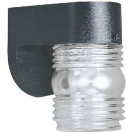 4-1/2" BLK Wall Lantern