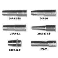 26 Series Nozzle, 3-Pc, 5/8 in Bore, Self-Insulated, For No. 6 Gun