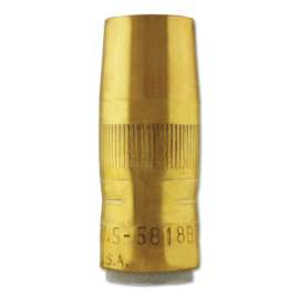 Centerfire Nozzles, 1/8 in Tip Recess, 5/8 in Bore, For Q-Gun, Brass, Small