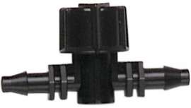 10PK 1/4 Barbed Valve