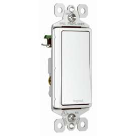 15A WHT 3WY Deco Switch