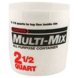 2-1/2QT Mix Container