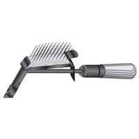 Chipping Hammers, 12 in, 16 oz Head, Cross Chisel and Pick, Plastic Handle