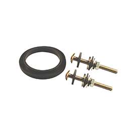 Danco 88359 Toilet Tank-to-Bowl Kit, Brass, Black, For: Eljer Toilets