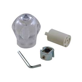 Danco 80015 Diverter Handle, Acrylic, For: Single Handle Tub and Shower Faucets