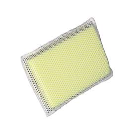 BIRDWELL 354-24 Scouring Sponge, 6-1/4 in L, 4 in W, 3/4 in Thick