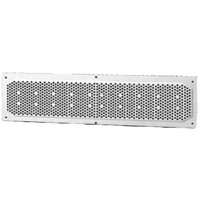 CANPLAS 641604 Soffit Vent, 15.94 in L, 3.98 in W, 18.6 sq-in Net Free Ventilating Area, Plastic, White