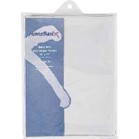 Simple Spaces SD-PCP01-W3L Shower Curtain, Vinyl, White, White