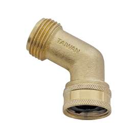 Landscapers Select GT62003 Hose Connector, Female and Male, Brass, Brass, For: Hose Couplings