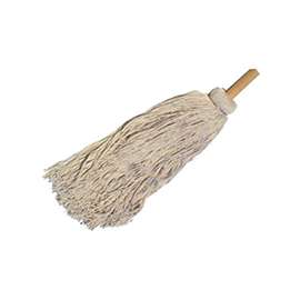 BIRDWELL 1542-3 Roof Mop, Hardwood Handle