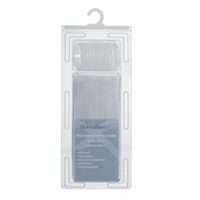 Simple Spaces SD-625FT-3L Shower Curtain with Hook, PVC/Vinyl, Frosted, Frosted