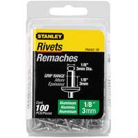 STANLEY PAA42-1B Pop Rivet, Reusable, 1-1/2 in L, Aluminum