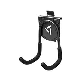 GLADIATOR GAWUXXUHRH Utility Hook, 50 lb, Steel, Granite, Powder-Coated