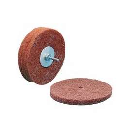 Scotch-Brite High Strength Discs, 6 X 1/2, 4,000 rpm, Aluminum Oxide,Very Fine