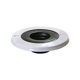 Next by DANCO HCP110X Wax Ring Cap, Plastic, White, For: Any Pipe, Toilet or Collar Size