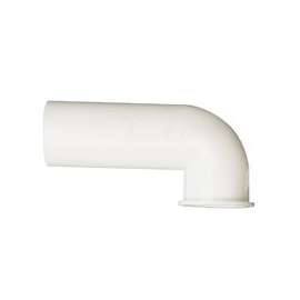 Plumb Pak PP855-80 Sink Tailpiece, 1-1/2 in, PVC, White