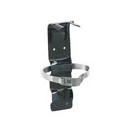 Fire Extinguisher Brackets, Metal, Black, 4-5 lb