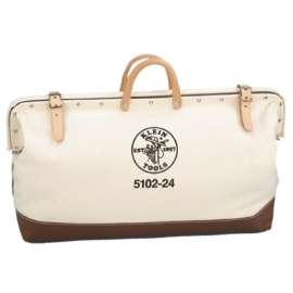 Canvas Tool Bag, 1 Compartment, 24 in X 6 in