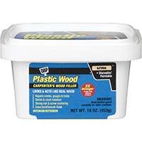 DAP Plastic Wood 00529 Wood Filler, Paste, Musty, Natural, 16 oz