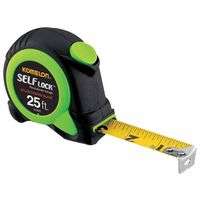 Self Lock Measuring Tapes, 1 in x 25 ft