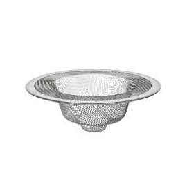 Danco 88822 Mesh Strainer, 4-1/2 in Dia, Stainless Steel, 4-1/2 in Mesh, For: 4-1/2 in Drain Opening Kitchen Sink