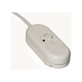 Westek 4010W Tabletop Slide Dimmer, 2.4 A, 120 V, 300 W, Halogen, Incandescent Lamp, White