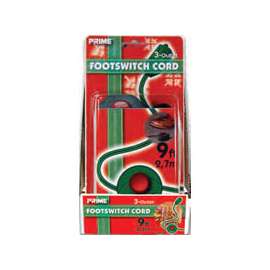 Prime FSL780609 Extension Cord, 16/2 AWG Cable, 9 ft L, Green