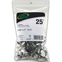 IDEAL-TRIDON Hy-Gear 67-6 Series 6708550 Worm Gear Hose Clamp, Stainless Steel