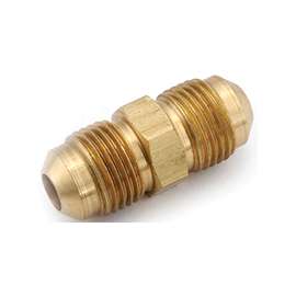 Anderson Metals 754042-08 Pipe Union, 1/2 in, Flare, Brass, 750 psi Pressure