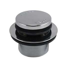 Plumb Pak PP826-20 Drain Foot Lock Assembly, Chrome, For: Bath Drains
