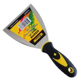 Forge 4" SS Paint Scraper with Soft Grip