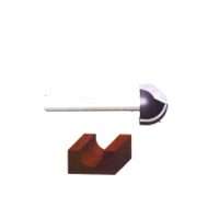 Vermont American 23124 Router Bit, 1/4 in Dia Shank, 2-Cutter, HSS