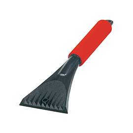 SubZero Klondike 1124F Ice Scraper, 4 in W Blade, Plastic Handle