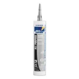 Silicone Rubber All Purpose Sealants, 10 oz Tube, Aluminum