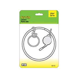 HY-KO KC113 Key Ring, Brass