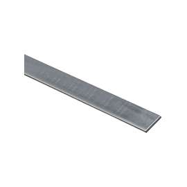 Stanley Hardware 4015BC Series N180-026 Flat Stock, 1 in W, 48 in L, 0.12 in Thick, Steel, Galvanized, G40 Grade