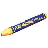 Tyre Marque Rubber Marking Crayons, 1/2 in X 4 5/8 in, White