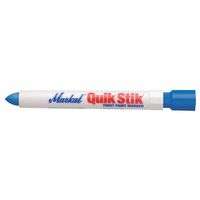 Quik Stik Markers, 11/16 in dia, 6 in, Blue