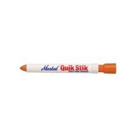 Quik Stik Markers, 11/16 in dia, 6 in, Orange