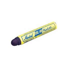 Paintstik BL-W Markers, 11/16 in dia, 4 3/4 in, Blue