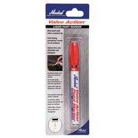Valve Action Paint Markers, Red, 1/8 in, Medium