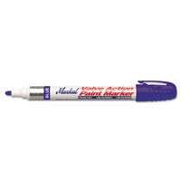 Valve Action Paint Marker, Blue, 1/8 in, Medium