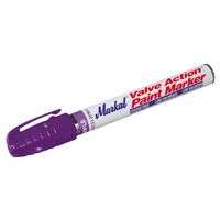 Valve Action Paint Markers, Purple, 1/8 in, Medium